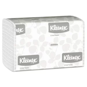 C-Fold Paper Towels, 10 1/8 X 13 3/20, White, 150/pack, 16 Packs/carton