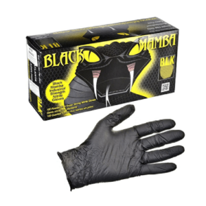 Black Mamba BLK-120 Nitrile Gloves, Large (Box of 100)