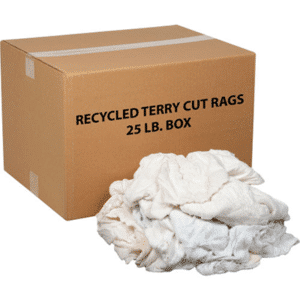 Terry Rags 25 lb Carton