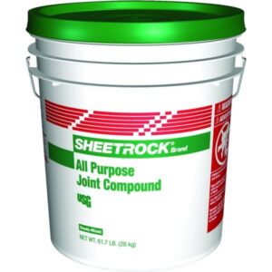 Usg 5 Gallon Sheetrock All Purpose Joint CompoundSheetrock® Drywall Joint Compound 5 Gal Premixed For Easy Application For Use With Drywall Patches And Tapes To Repair Interior Drywall Cracks And Holes