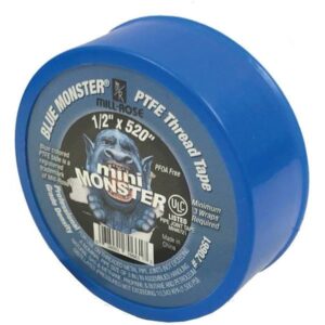 Blue Monster 1/2 " X 520 " Ptfe Thread Seal Tape